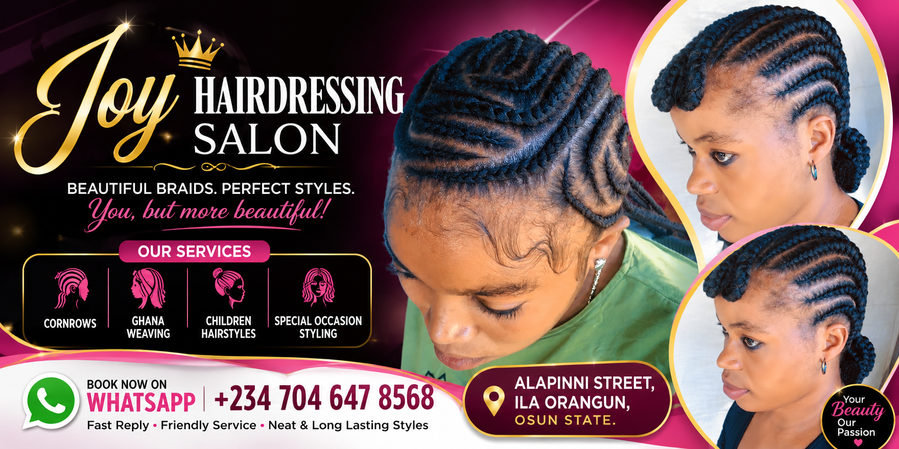 Joy Hairdressing Salon