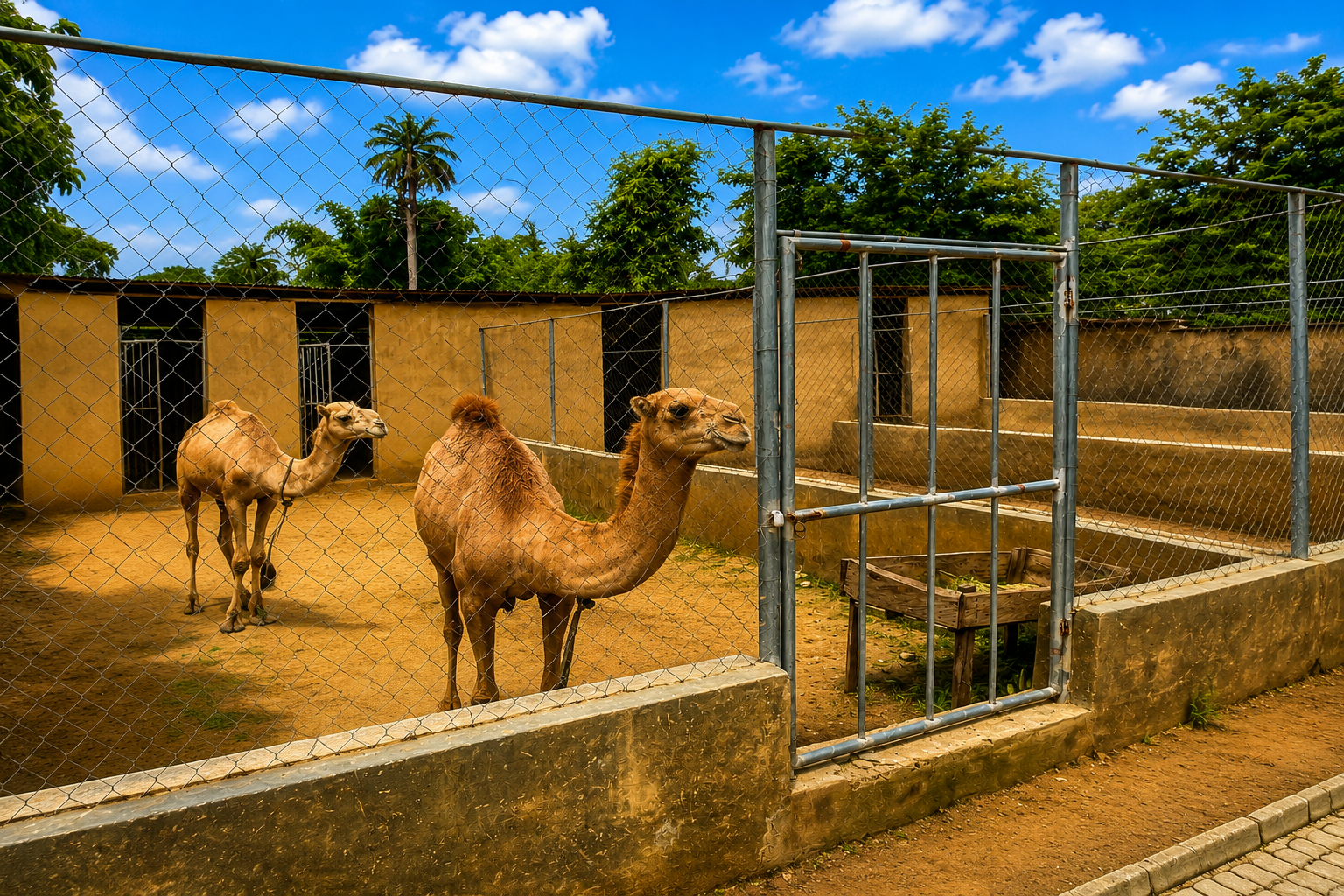 Camels at Ashabi Edu