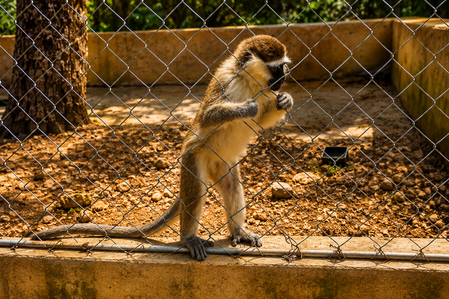 Monkey at Ashabi Edu